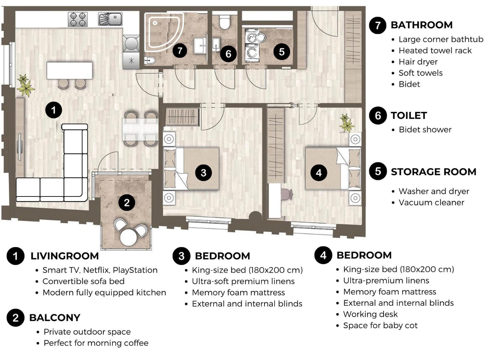 Luxury Sunny Home - Garage Parking, Metro, Balcony, Ps5 With Games プラハ エクステリア 写真